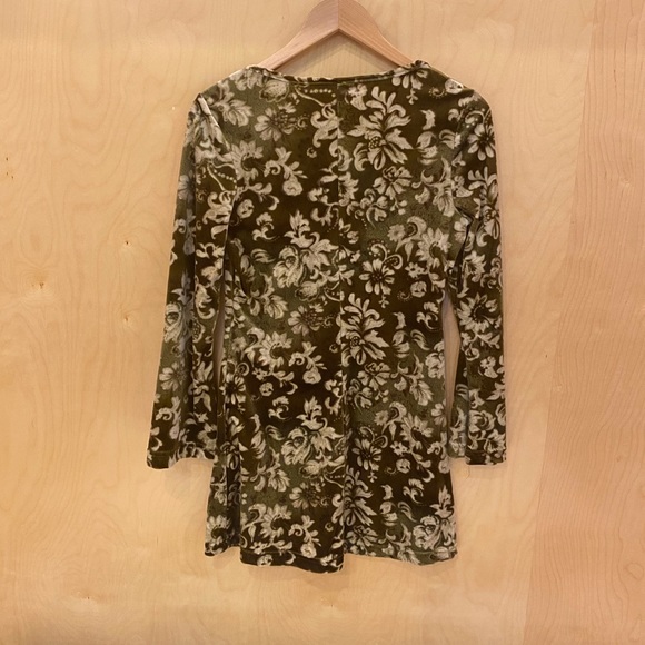 Gorgeous Vintage Velvet 90s does 70s dress - Picture 2 of 4
